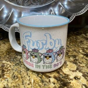 Hasbro FURBY 20oz double sided mug - “made in the 90’s” Brand New
